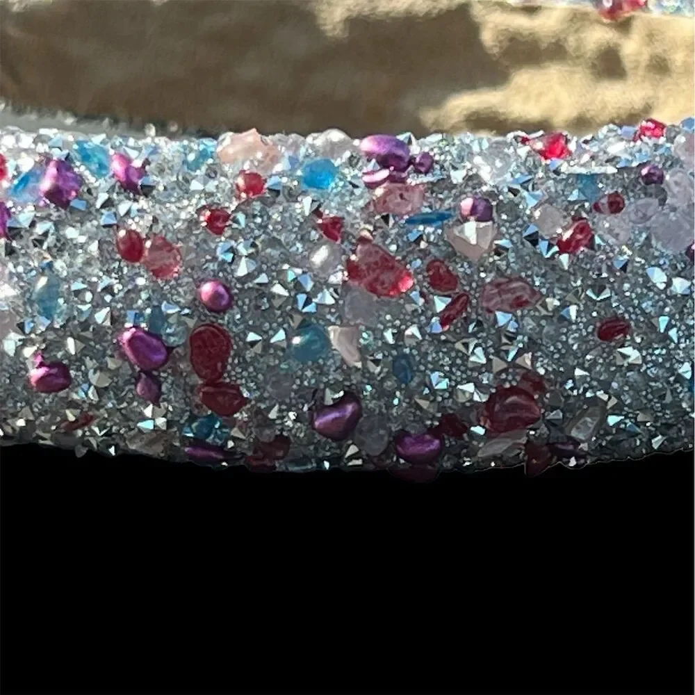 Fashionable Multicolor Rhinestone Decor Headband Hair Accessory for Women